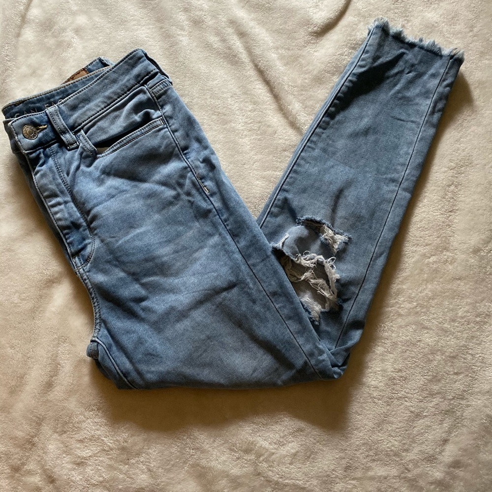 American Eagle High Rise Jegging Crop